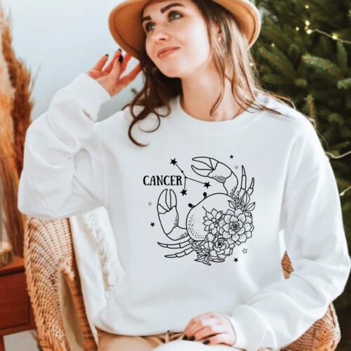 Unisex Crewneck mit Sternzeichen