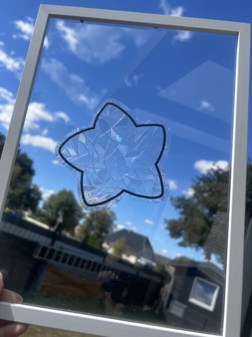 Suncatcher fürs Fenster - Stern