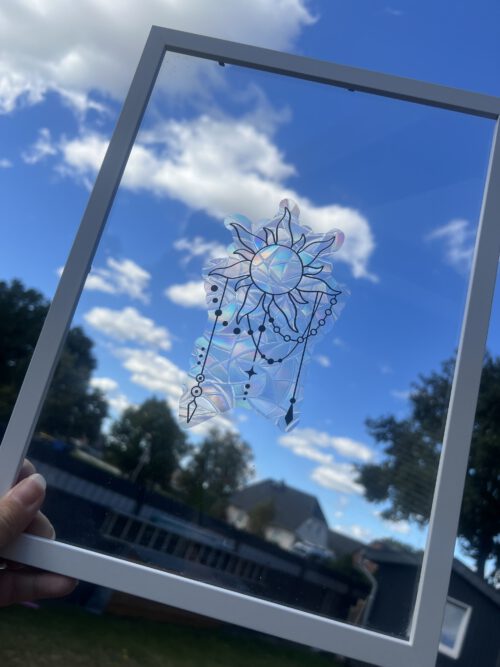 Suncatcher fürs Fenster - tangled sun