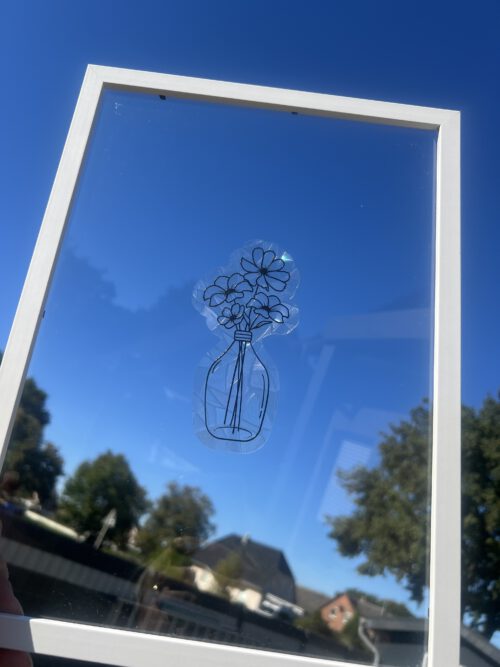 Suncatcher fürs Fenster - Wildblumen