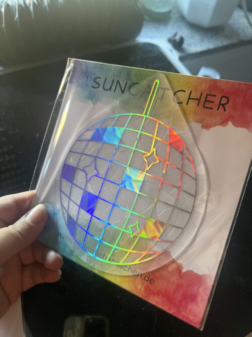 Suncatcher fürs Fenster - Diskokugel