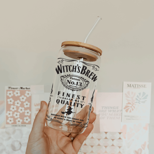 Dosenglas witches brew Halloween