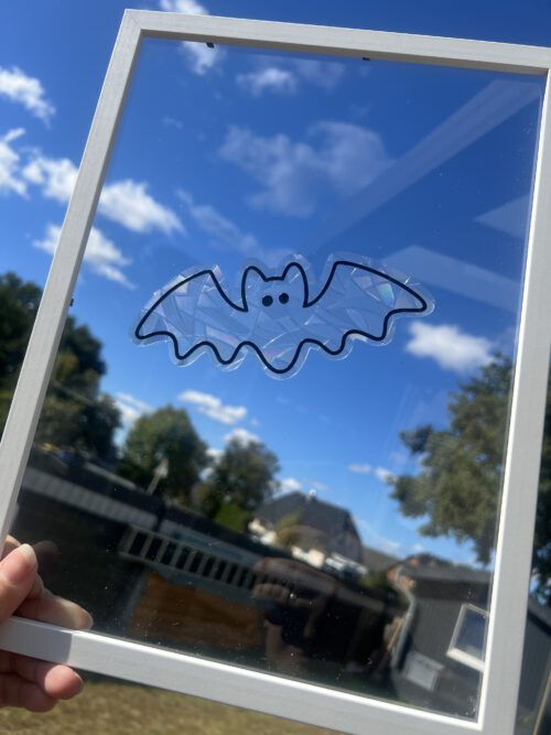 Suncatcher fürs Fenster - Fledermaus