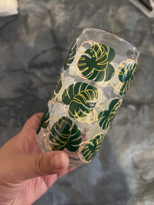 Dosenglas B-Ware Monstera