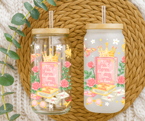 Dosenglas mit Bambusdeckel - Booktok Princesstreatment