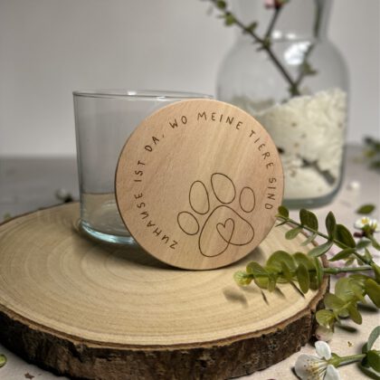 Geschenkeglas Haustier f&uuml;r Leckerlies