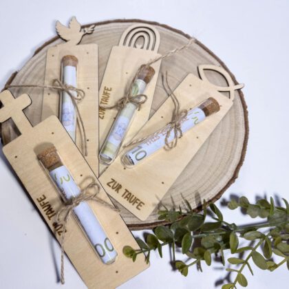 Geldgeschenk für Taufe, Kommunion, Firmung, Konfirmation und Jugendweihe